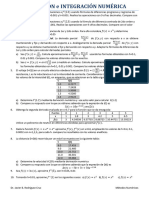 Derivacion e integracion numerica 2024 