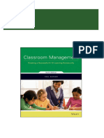 Classroom Management Creating A Successful K 12 Learning Communi 6th Paul R. Burden All Chapters Instant Download