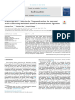 A Two-stage MPPT Controller for PV System Based on the Improved