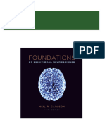 Test Bank for Foundations of Behavioral Neuroscience (paper) 9/E 9th Edition Neil R. Carlson download pdf