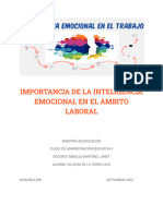 INTELIGENCIA EMOCIONAL EN EL AMBITO LABORAL