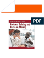 Problem Solving and Decision Making Illustrated Course Guides 2nd Edition Butterfield Test Bank download pdf