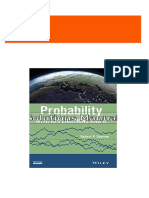 All chapter download Probability With Applications and R 1st Edition Dobrow Solutions Manual