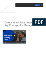 Competency-Based Interviewing- Key Concepts for Managers