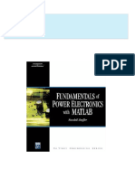 [Ebooks PDF] download Fundamentals Of Power Electronics With Matlab 1st Edition Randall Shaffer full chapters