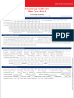 kotak Group health care--claim form  A