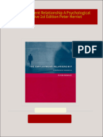 The Employment Relationship A Psychological Perspective 1st Edition Peter Herriot 2024 scribd download