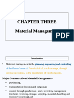 Chapter 3. Material Management