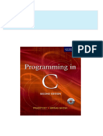 Programming in C 2 e Second Edition Dey 2024 Scribd Download