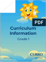 Grade 1 Curriculum Booklet 2024