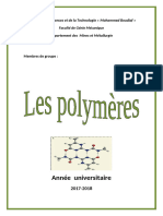 projet de polymères