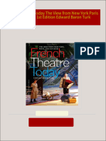 Instant ebooks textbook French Theatre Today The View from New York Paris and Avignon 1st Edition Edward Baron Turk download all chapters