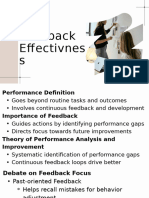 Feedback Effectiveness (1)