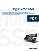 Samsung NVMe SSD Brochure