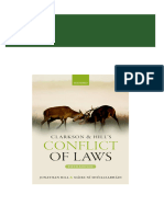 Clarkson &amp; Hill's Conflict of Laws Jonathan Hill Jonathan Hill download pdf