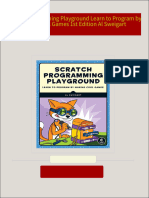 Scratch Programming Playground Learn to Program by Making Cool Games 1st Edition Al Sweigart All Chapters Instant Download