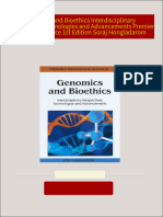 Download Genomics and Bioethics Interdisciplinary Perspectives Technologies and Advancements Premier Reference Source 1st Edition Soraj Hongladarom ebook All Chapters PDF