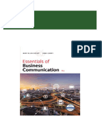 Full Download of Test Bank for Essentials of Business Communication, 11th Edition, Mary Ellen Guffey, Dana Loewy in PDF DOCX Format