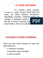 4. Acids and Bases 2