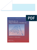 Instant Access to Methods in algorithmic analysis 1st Edition Vladimir  A. Dobrushkin ebook Full Chapters