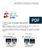 Los Estados de Materia y Cambios de Estados (1)