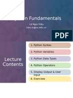 B11 02 Python Fundamentals