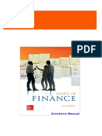 Instant download Cases in Finance 3rd Edition DeMello Solutions Manual pdf all chapter