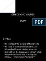 Ethics Review A