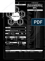 Build Ocultista Suporte - Ordem Paranormal RPG