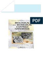 Full download Biological and Biomedical Coatings Handbook Two Volume Set Biological and Biomedical Coatings Handbook Applications 1st Edition Sam Zhang pdf docx