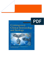 Immediate download Contemporary Clinical Immunology and Serology 1st Edition Rittenhouse-Olson Test Bank all chapters