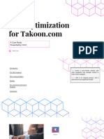 Case Study for Takoon.com - April, 2024