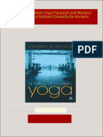 Immediate download A History of Modern Yoga Patanjali and Western Esotericism 1st Edition Elizabeth De Michelis ebooks 2024