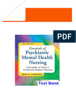 Complete Answer Guide for Psychiatric Mental Health Nursing 6th Edition Mary Townsend Test Bank