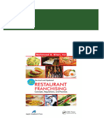 Instant Download Restaurant Franchising Concepts Regulations and Practices Third Edition PDF All Chapters