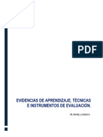 Evidencias de Aprendizaje, Técnicas e Instrumentos de Evaluación  INFORME DE LECTURA 06-04-2024 final