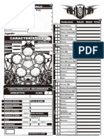 Akuma - Hoja de Personaje editable