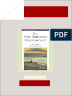 Download ebooks file The Post Romantic Predicament 1st Edition Mcquillan all chapters