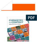 Full download Chemistry in Context 9th Edition Amer Solutions Manual pdf docx