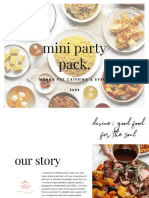 Mini Party Pack 2024_Manna Pot Catering