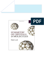 Download Complete Symmetry of Crystals and Molecules 1st Edition Mark Ladd PDF for All Chapters