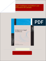 Instant download Indigenous Legal Traditions 1st Edition Law Commission Of Canada pdf all chapter