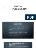 PORTAL HYPERTENSION