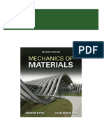 Mechanics of Materials 2nd ed. Andrew Pytel All Chapters Instant Download