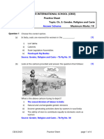 AS_CBSE_X_SS_Gender,Religion and Caste_Practicesheet