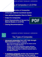 LS-DYNA Guidelines Composite Materials