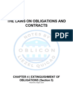 OBLICON _ Obligations - Extinguishment of Obligations (Section 5)