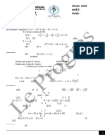 Évaluation mathématiques 2ndC