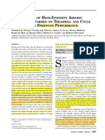 Estudo 5 - Treinamento Concorrente - ACUTE EFFECT OF HIGH-INTENSITY AEROBIC