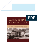 Instant download Extraordinary Racial Politics Four Events in the Informal Constitution of the United States Fred Lee pdf all chapter